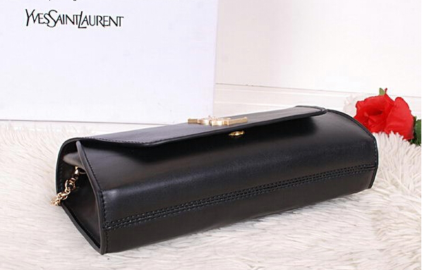 2014 New Saint Laurent Small Betty Bag Calf Leather Y7139 Black - Click Image to Close